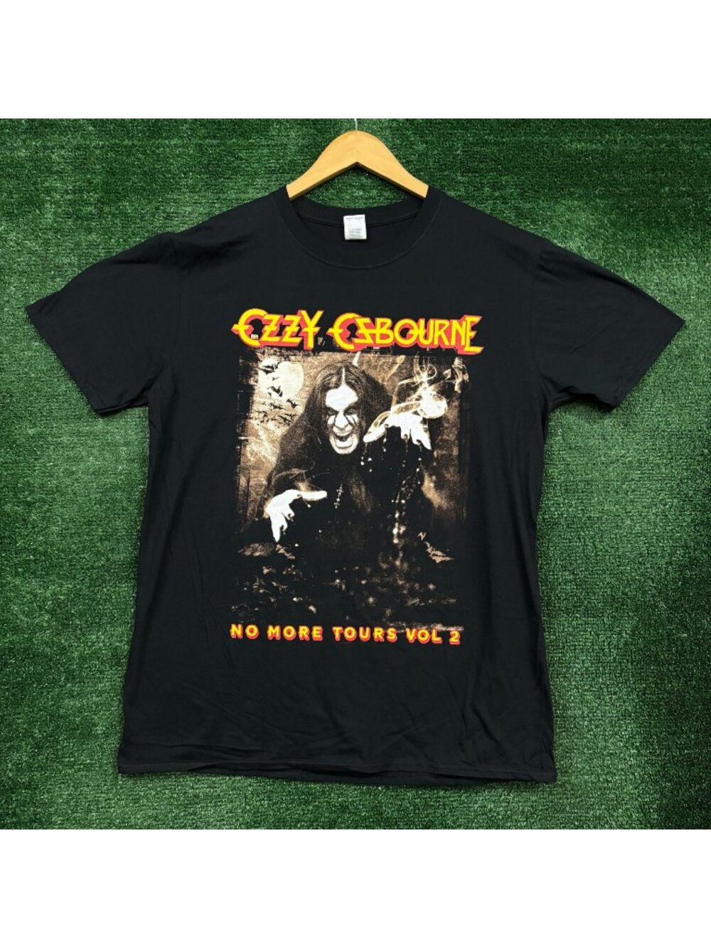 Ozzy Ozbourne No More Tours Vol 2 Heavy Metal Album T-Shirt Size Large
